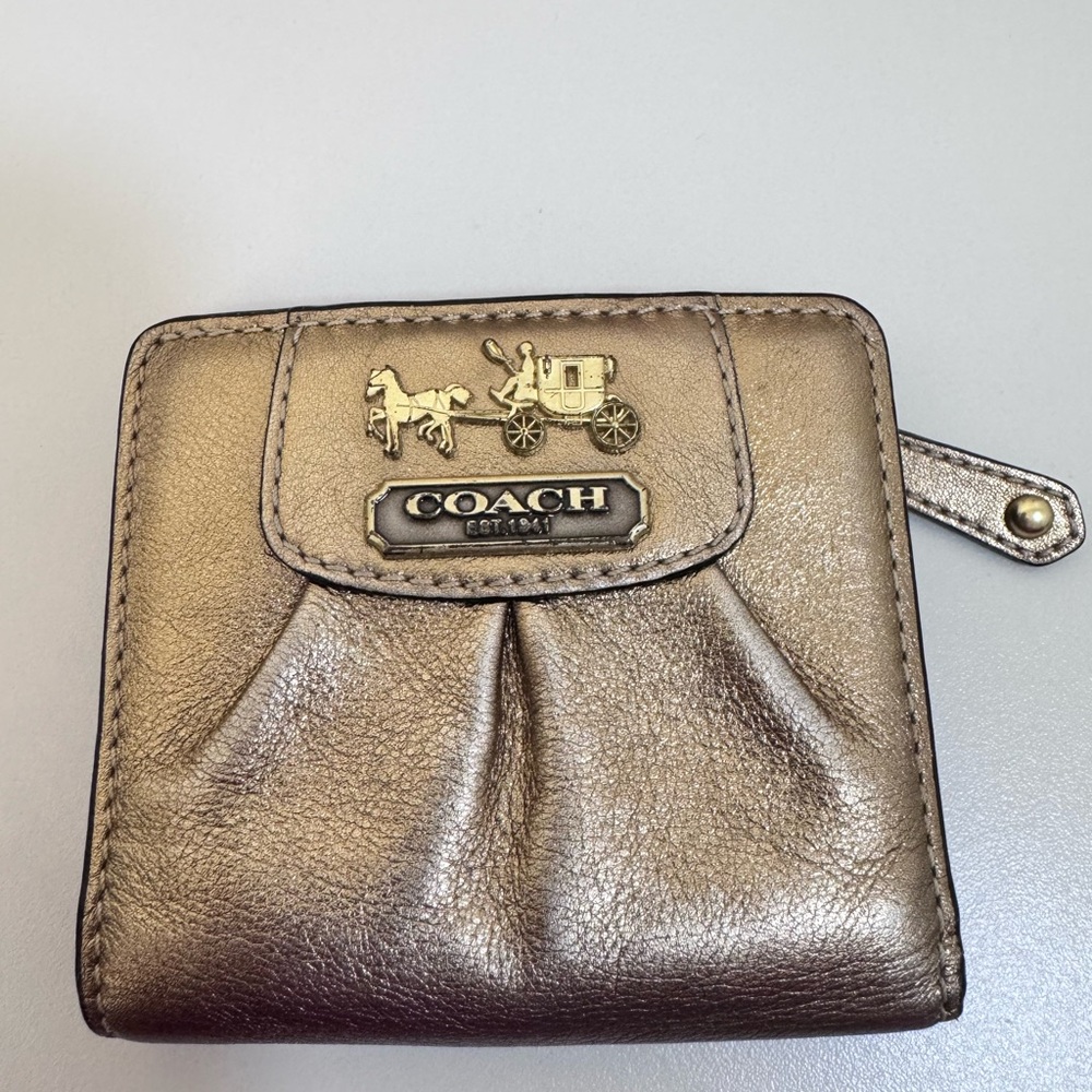 Coach Metallic Wallet